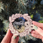 Ornament Craciun din placaj cu logoul companie 12 thumb-image 1