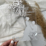 Invitatii pentru nunta cu mire si mireasa 2 thumb-image 3