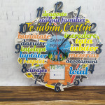 Ceas din lemn pentru Pescar thumb-image 1