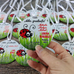 Medalii din lemn ,,Adio Gradiniță,, cu buburuză 3 thumb-image 1