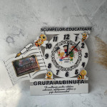 Ceas din lemn cu albinuțe 1 thumb-image 2