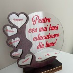 Trofeu personalizat cu Inimi thumb-image 1