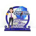 Ceas din lemn Globus thumb-image 1