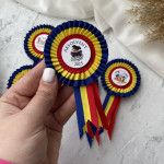 Ecuson tricolor cu  bufnita thumb-image 1