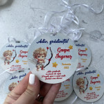 Medalii din lemn ,,Adio Gradiniță,, cu Îngeraș thumb-image 1