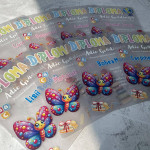 Diplomă din pet ,,Adio Gradiniță,, cu fluturasi thumb-image 2