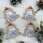 Ornament Craciun din placaj cu logoul companie 5 thumb-image 5