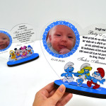 Trofeu personalizat  cu Smurfs thumb-image 1