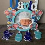 Rama foto rotundă cu Elefănțelul Dumbo thumb-image 2