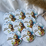 Medalii din lemn ,,Adio Gradiniță,, cu albinuță 2 thumb-image 2