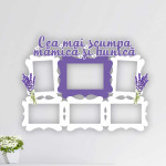 Rama personalizata ,,Cea mai scumpa mama si bunica,, thumb-image 1