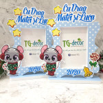 Именная рамка для мальчика -  Мышки thumb-image 1