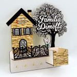 Suport pentru chei ,,Casuta noastra,, 1 thumb-image 1