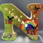 Светильник-буква из фанеры - Николас thumb-image 1