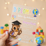 PET Diploma Goodbye Kindergarten with Owl thumb-image 1