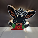 Светильник из фанеры- Зайчик thumb-image 1